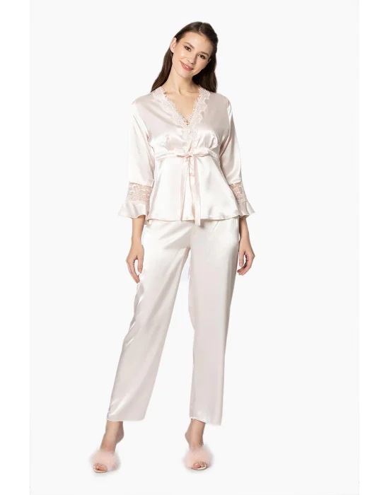 Pierre Cardin 6025 Kısa Gecelikli 6lı Set