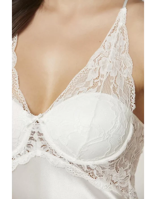 Pierre Cardin 7005 Sabahlıklı Şort Gecelik Takım