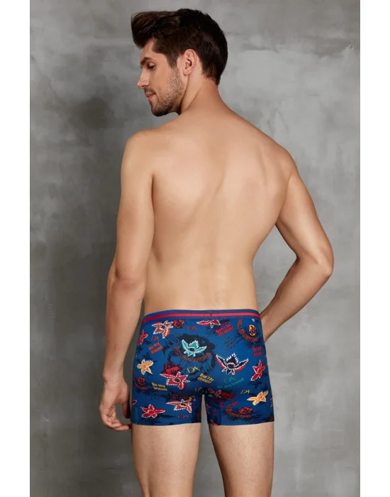 Doreanse 1898 Erkek Modal Çok Renkli Baskılı Torbalı Normal Paça Boxer