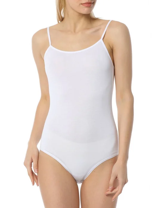 Imer 9251 Bayan İnce Askılı Çıtçıtlı Body