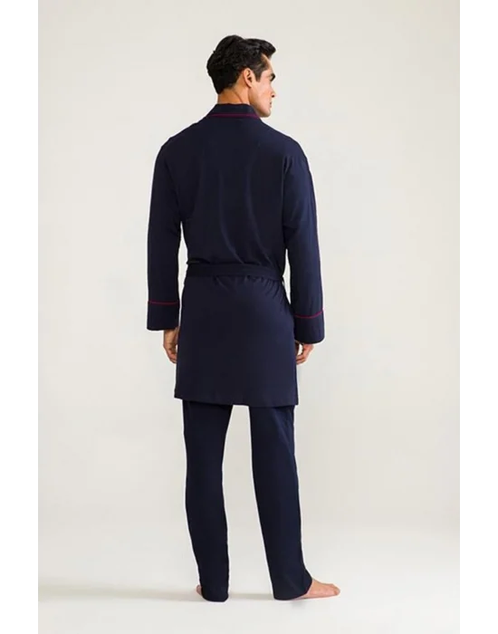 DS Damat 03000 5li Robdöşambr Erkek Damat Pijama Seti