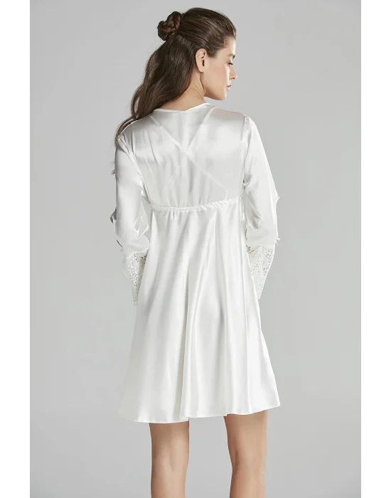 Pierre Cardin 6625 Kısa Gecelikli 6lı İpek Set