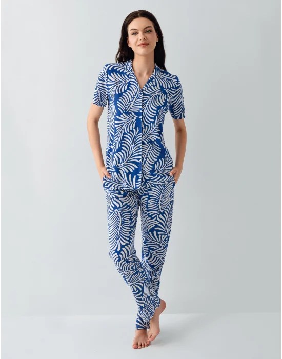 Arnetta AR3607-S Kadın Gömlek Pijama Takım