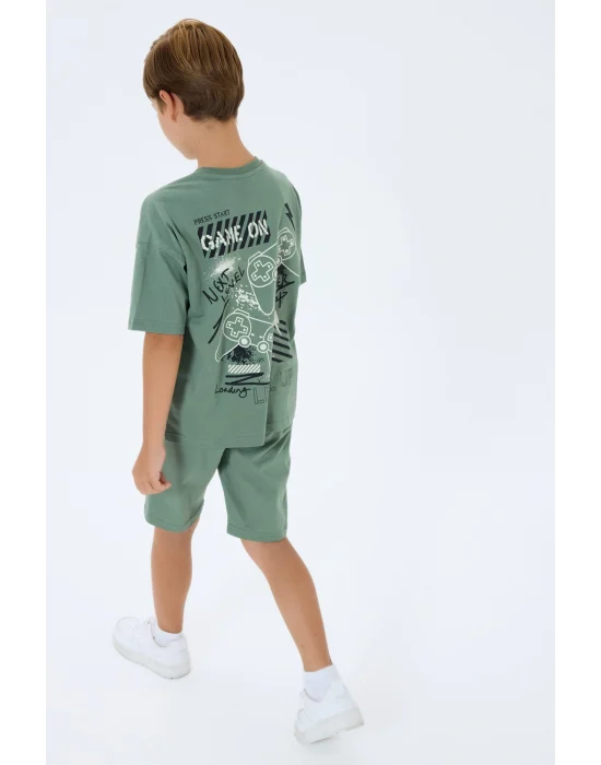 RolyPoly 3758-G Erkek Garson Bermuda Takım