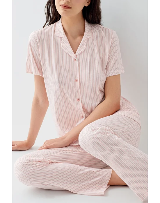 Arnetta 3594-S Kadın Gömlek Pijama Takım