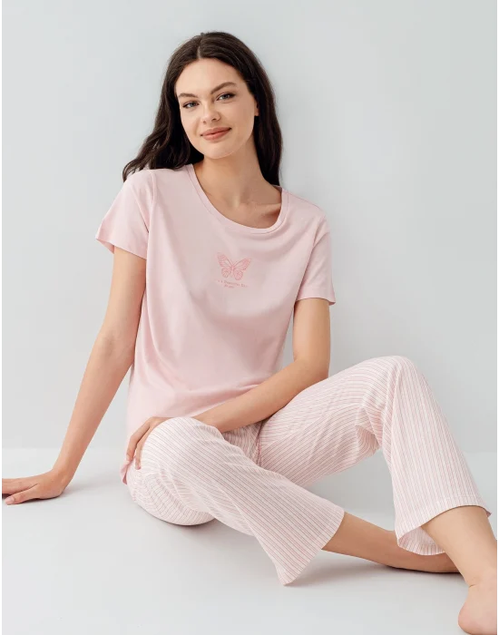 Arnetta 3593-S Kısa Kol Pijama Takımı