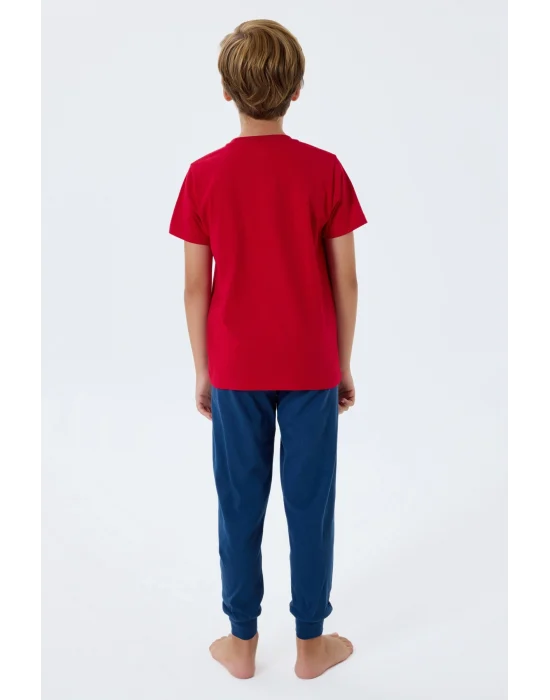 US Polo 2410-4 Erkek Çocuk Pijama Takım