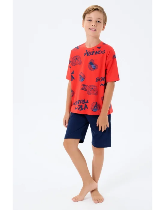 RolyPoly 3751-2 Erkek Çocuk Bermuda Takım
