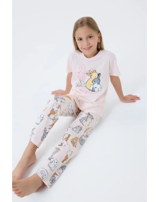 RolyPoly 3774-2 Kız Çocuk Pijama Takım