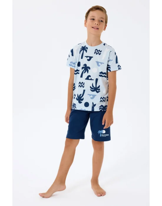 RolyPoly 3754-2 Erkek Çocuk Pijama Takımı