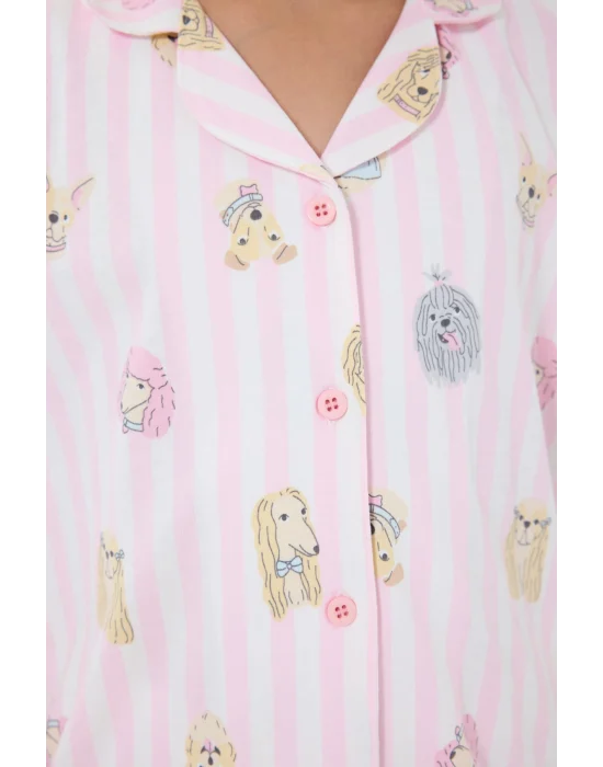 RolyPoly 3809-2 Kız Çocuk Kısa Kol Pijama Takımı