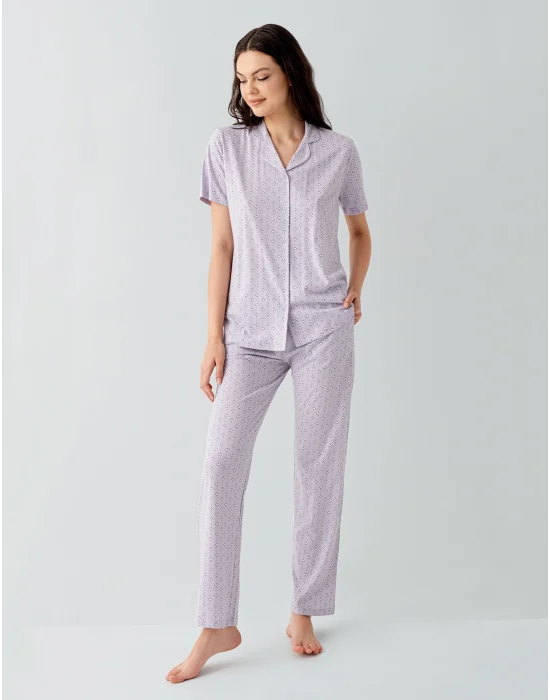 Arnetta 3552-S Kadın Gömlek Pijama Takım