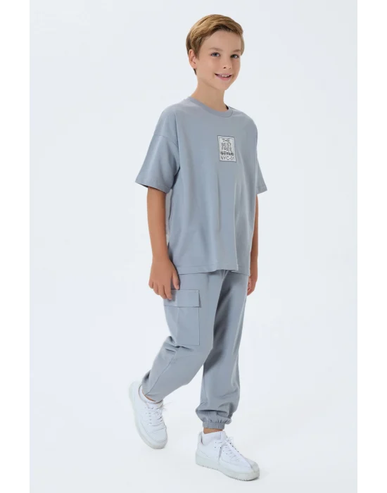 RolyPoly 3766-G Erkek Garson Kargo Pantolon İkili Takım