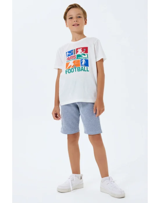 RolyPoly 3755-G Erkek Çocuk Bermuda Takım