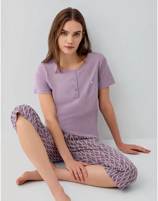 Pierre Cardin 9183-X Kadın Kapri İkili Takım