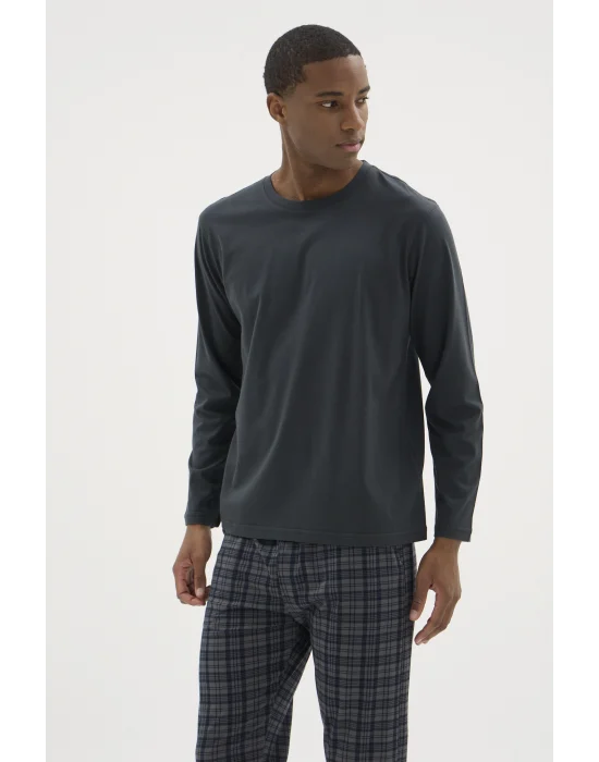 Kocabey 9273 Erkek  O Yaka Pijama Takımı