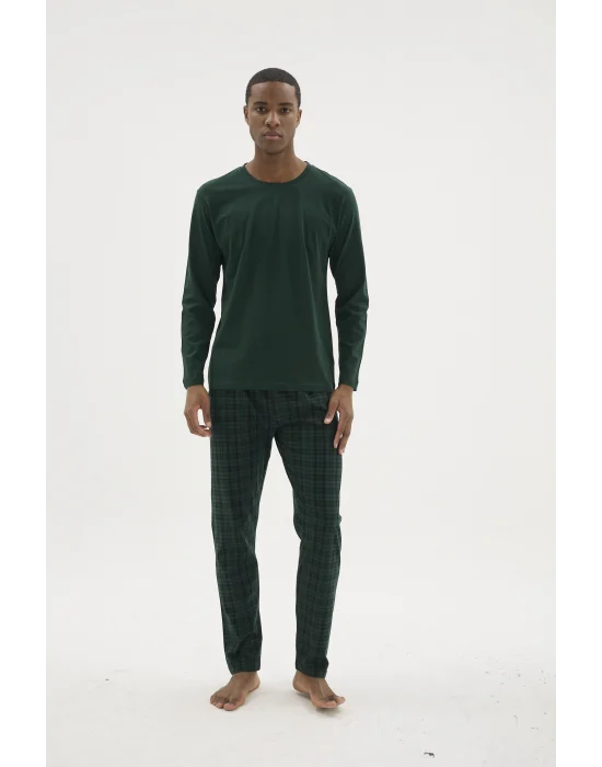 Kocabey 9273 Erkek  O Yaka Pijama Takımı