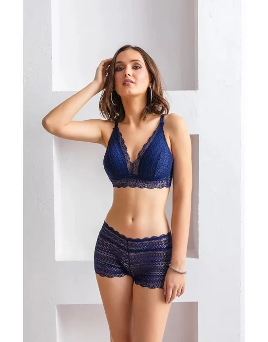 Gallipoli 31813 Bralet Sütyen Ve Boxer Takım