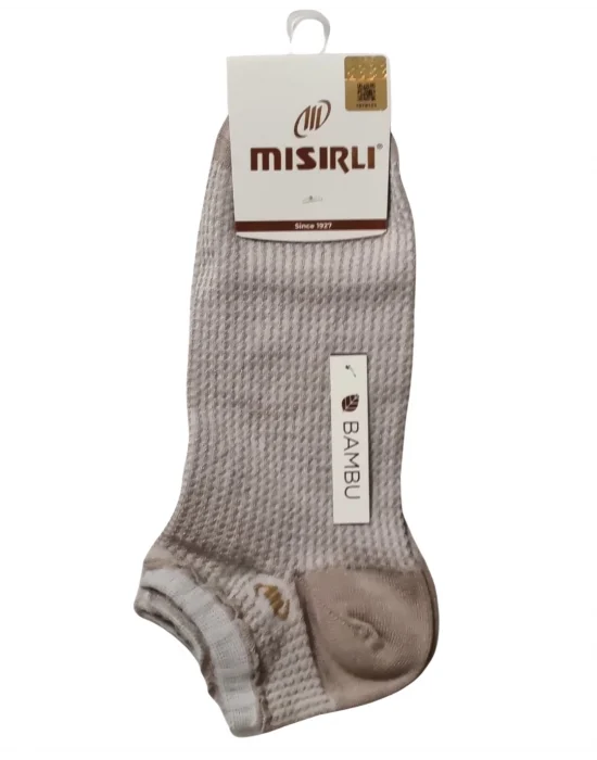 Mısırlı 72206 Kadın Bambu Patik Çorap