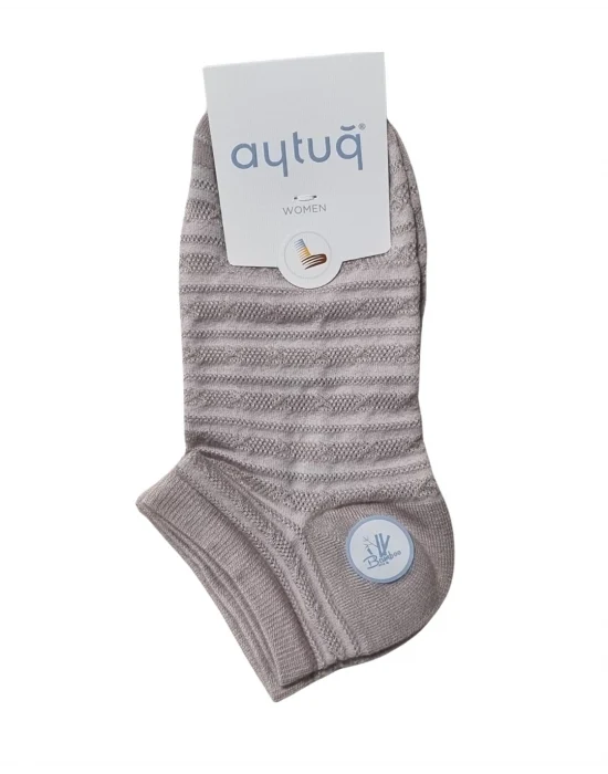 Aytuğ 34287 Kadın Bambu Patik Çorap