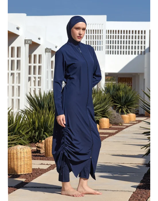 Adasea 4065-Sophia Uzun Kollu Tesettür Mayo
