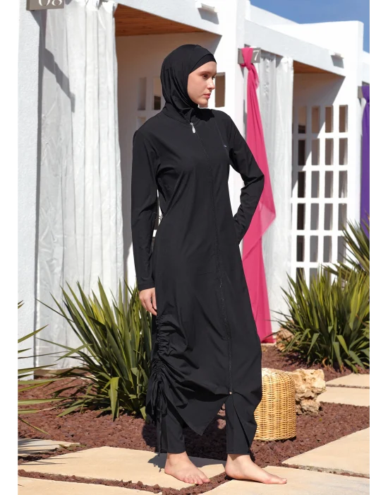 Adasea 4065-Sophia Uzun Kollu Tesettür Mayo