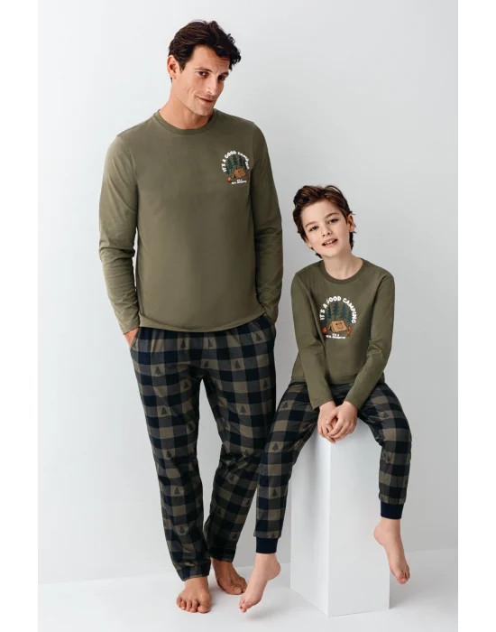 Arnetta 3500-2 Erkek Çocuk Uzun Kol Pijama Takım