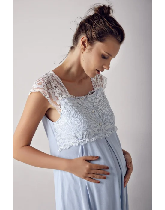 Artış 13200 Bayan Kısa Kol Lohusa Pijama Takımı