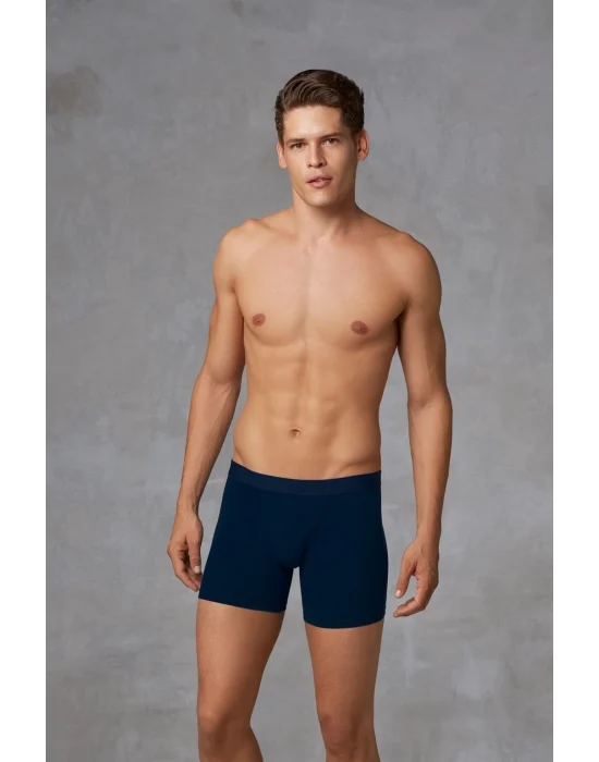 Doreanse 1742 Erkek Pamuklu Çok Renkli 3lü Boxer