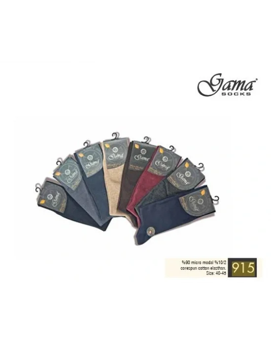 Gama 915 Erkek Mikro Modal Core Spun Pamuk Çorap