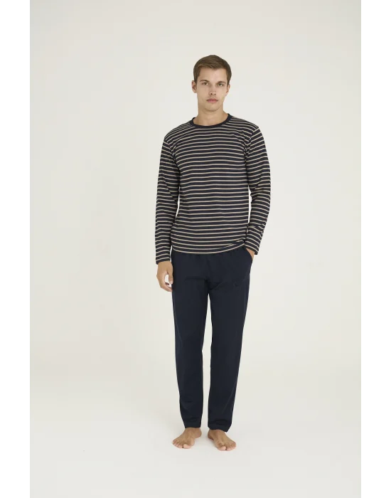 Kocabey 9215 Erkek O.Yaka Pijama Takım