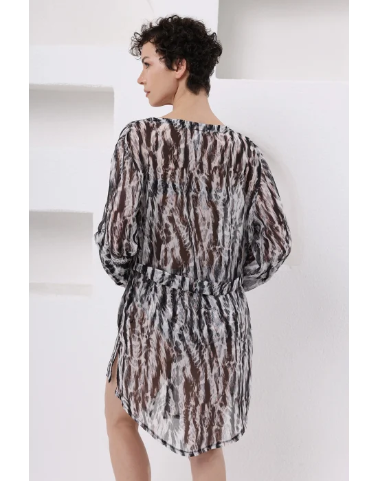 Lapieno 4837 Kemerli Tunik Pareo