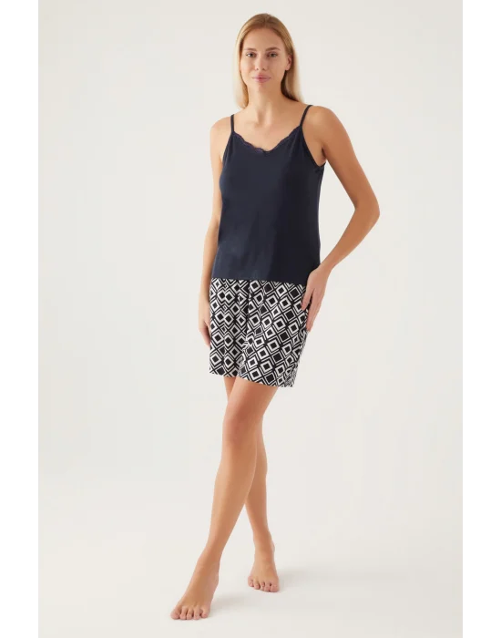 Pierre Cardin 8839-S Bayan Sabahlıklı Şort Takım