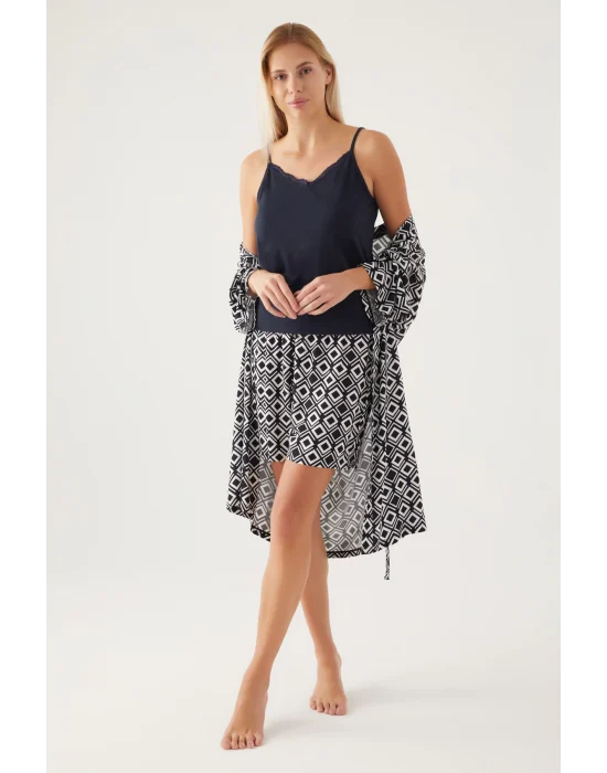 Pierre Cardin 8839-S Bayan Sabahlıklı Şort Takım