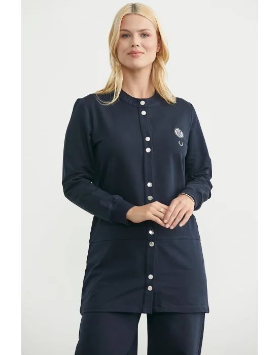 Sementa 76510 Çıtçıtlı Tunik Boy Eşofman Takım