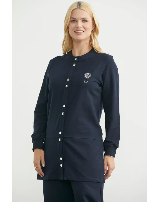 Sementa 76510 Çıtçıtlı Tunik Boy Eşofman Takım