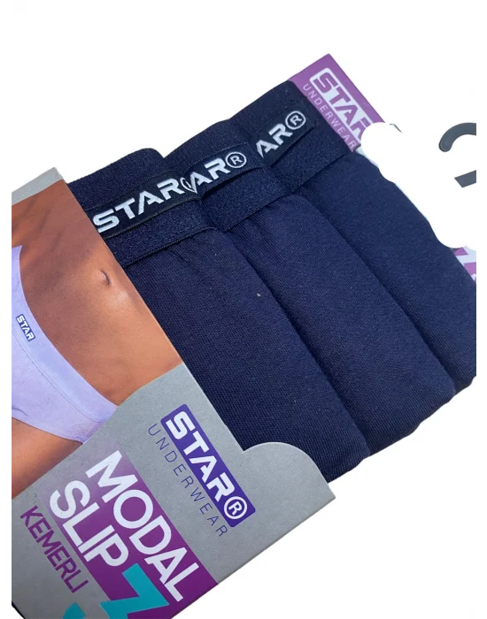 Star 109 Erkek 3lü Modal Slip