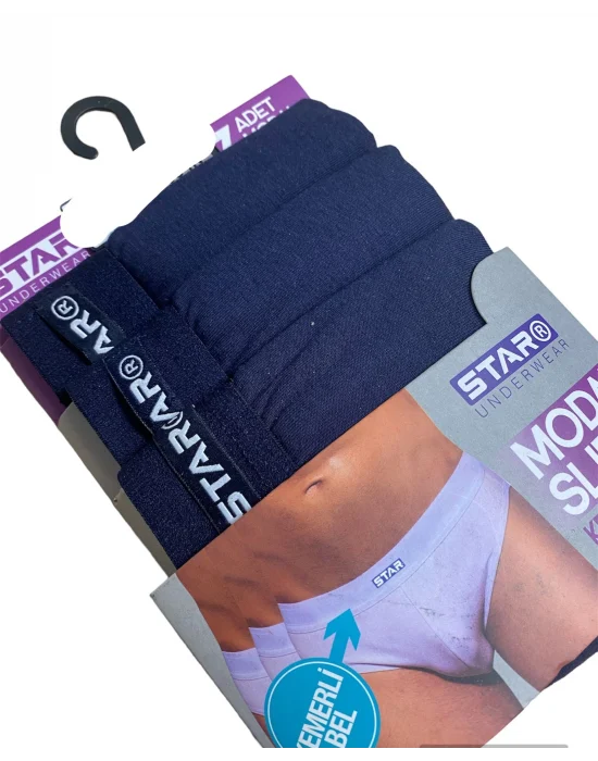 Star 109 Erkek 3lü Modal Slip