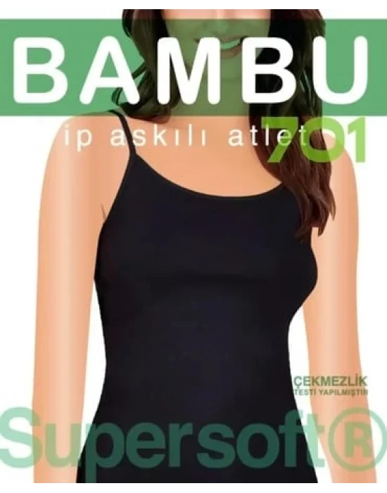 Star 701 Kadın  Bambu İp Askılı  Atlet