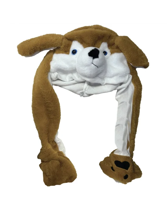 Suyutti K25465-08 Köpek Figürlü Hareketli Çocuk Şapka