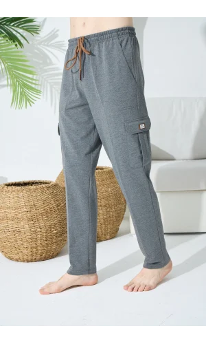 Kocabey 1030 Erkek Yan Cepli Tek Pantolon Eşofman Altı