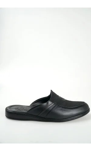 DS Damat 503 Desenli Deri Erkek Terlik