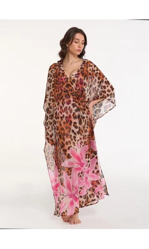 Argento 2083-3024 Kadın Uzun Kaftan