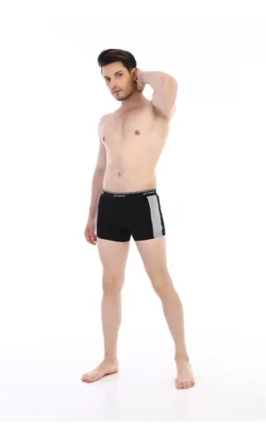 Çift Kaplan 850 Biyeli Likralı Erkek Boxer
