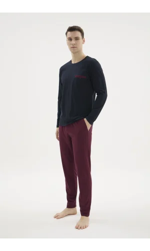 Kocabey 9216 Erkek O.Yaka Pijama Takım