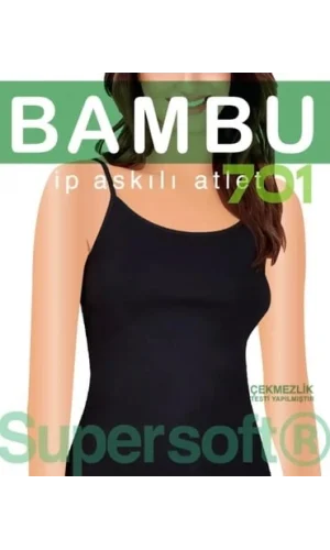 Star 701 Kadın  Bambu İp Askılı  Atlet