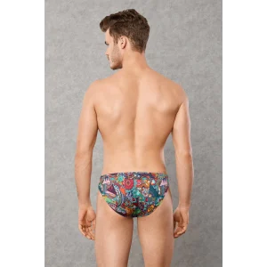 Doreanse 1217 Erkek Modal Çok Renkli Baskılı Külot Slip