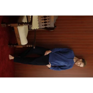 Kocabey 7306 Midi Yaka Polar Uzun Kol Pijama Takım