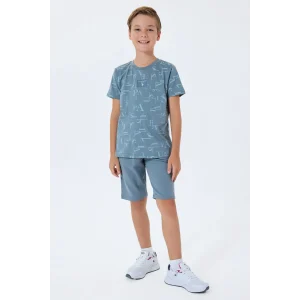 US Polo 2411-G Erkek Garson Bermuda Takım