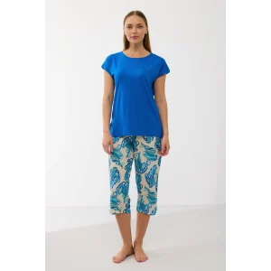 Anıl 11702  Kadın T-Shirt Ve Pantalon Takım